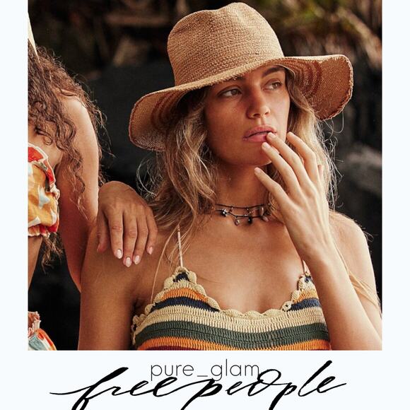 Free People woven hat - Picture 5 of 6
